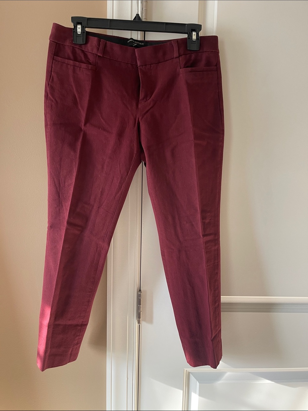Banana Republic Men's Burgundy Chinos